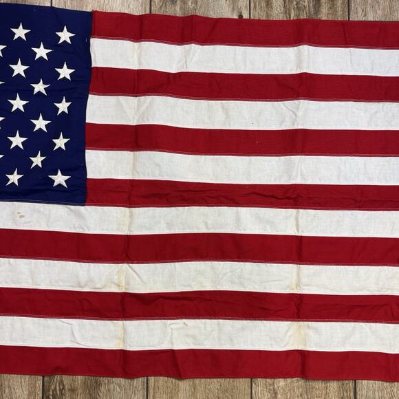 Vintage 1964 ANNIN Defiance U.S. Flag US Capitol Flown Signed Letter 3 x 5' - Picture 6 of 14